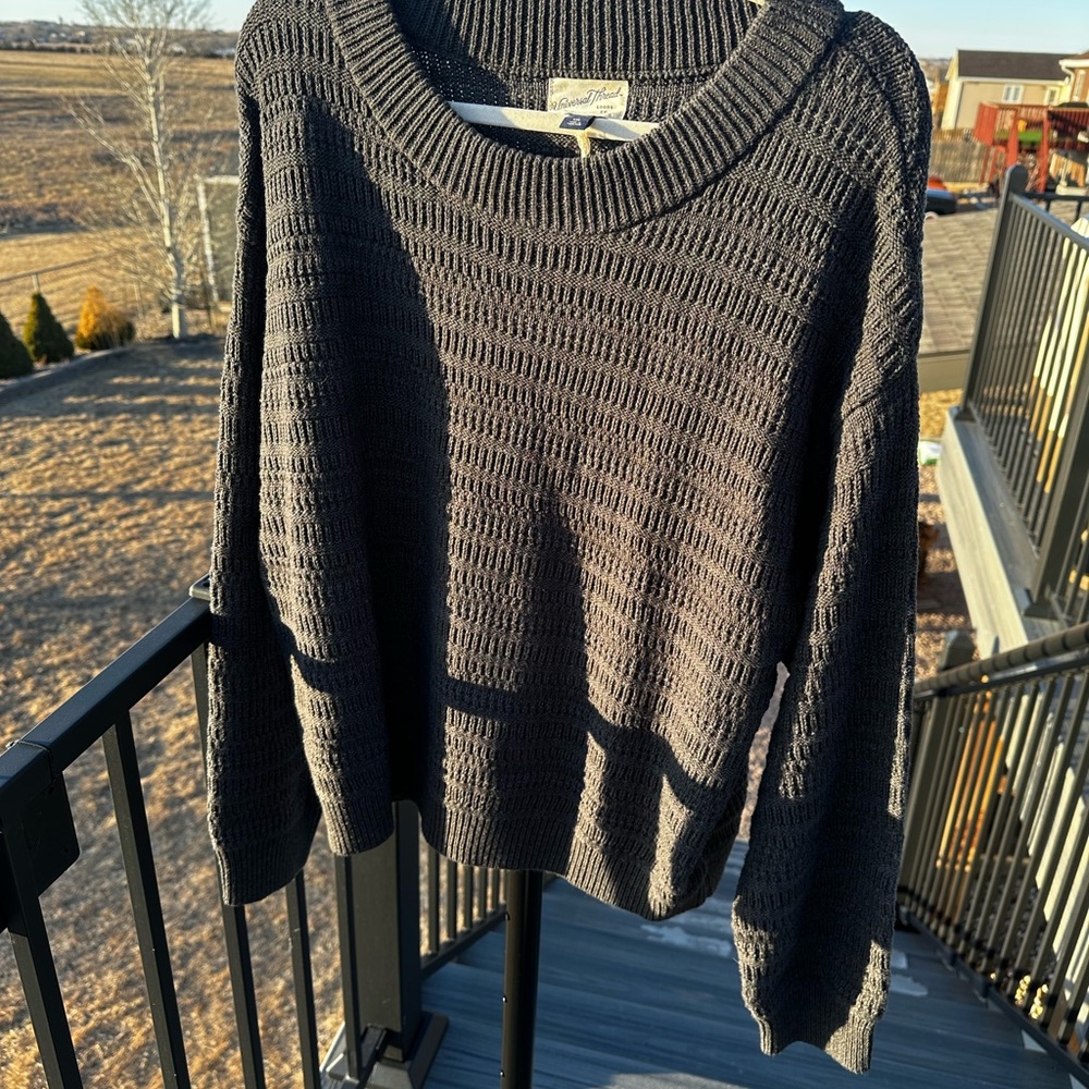 Universal Thread Dark Grey Knit Sweater